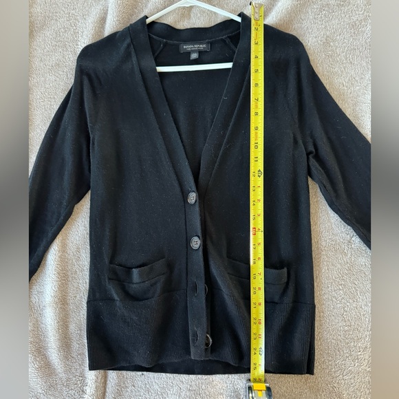 Banana Republic 100% merino wool cardigan XXS - Picture 3 of 6